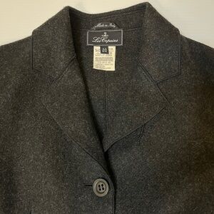 Les Copains Wool Long Jacket 8-10